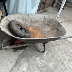 Wheelbarrow w/ New tire