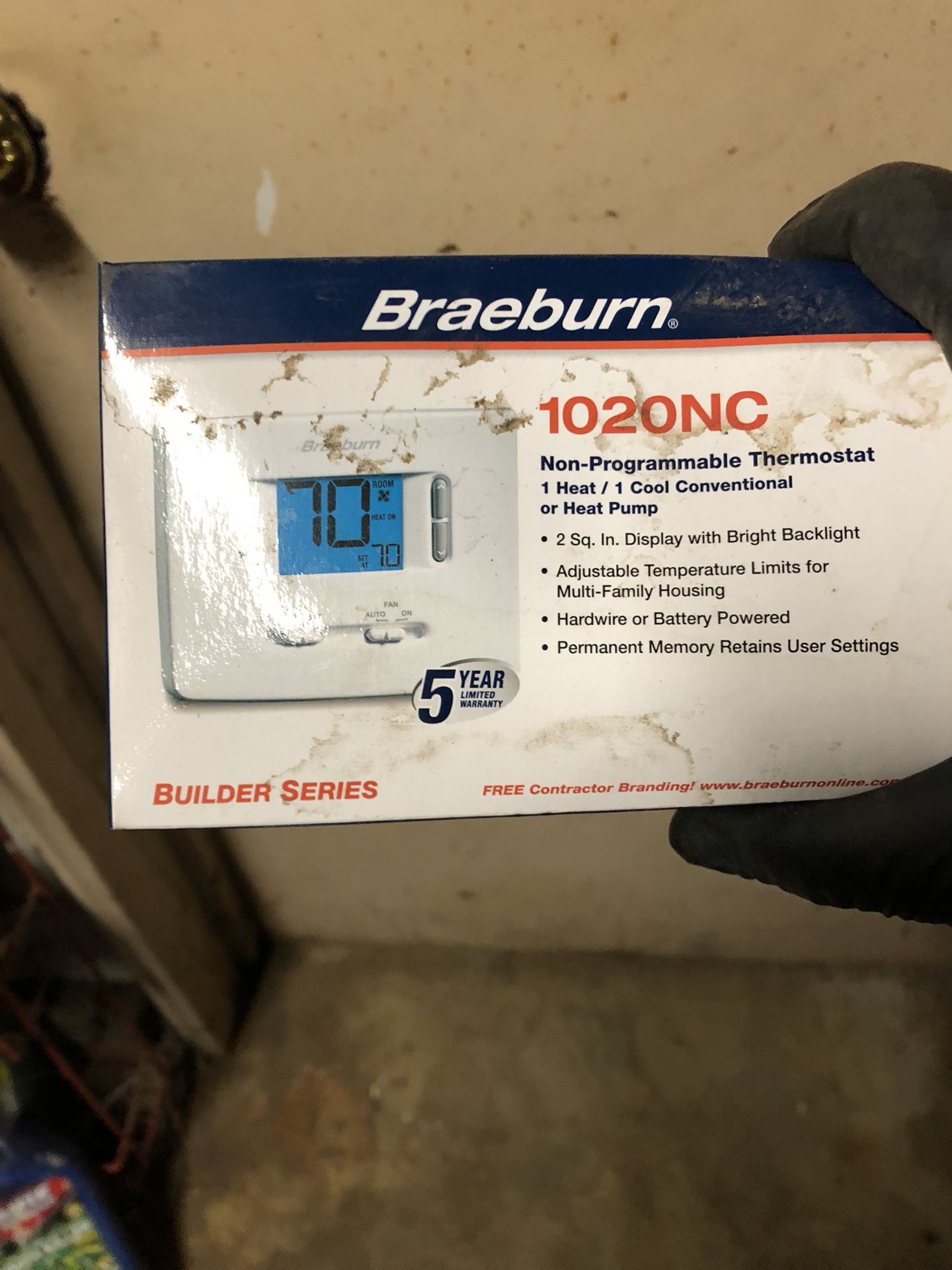 Braeburn Thermostat 1020NC