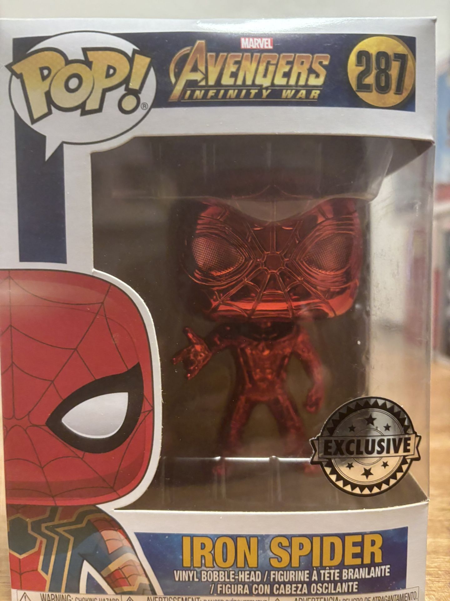 Spider-Man (Red Iron Spider Funk Pop)
