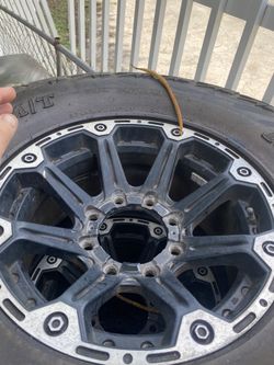 Set Of Rims For Fits Dodge Or F250 8 Lugs /$1000 With Brand New Tires