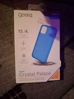 Gear4 Crystal Palace iPhone 11 Case Neon Blue