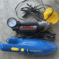 Tired Compressor And Vacuum 
