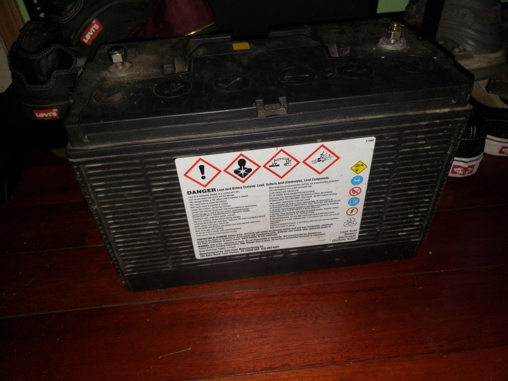 Car or tractor battery