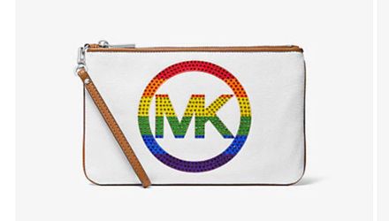 New Michael Kors Pouch w/Wristlet New 