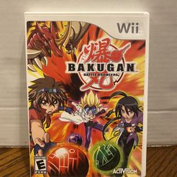 Bakugan Battle Brawlers (Nintendo Wii, 2009) Video Game - Tested Working