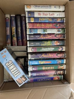 VHS tapes