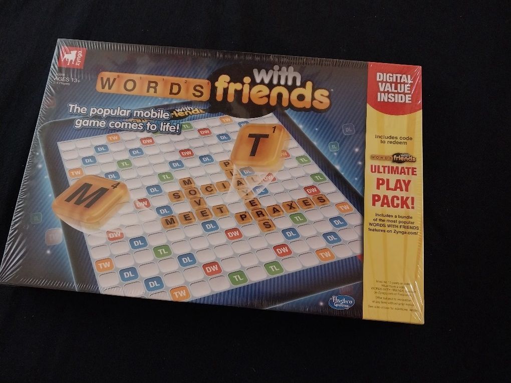 Zynga Words with Friends Board Game