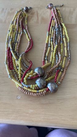 18” Multi Bead Necklace