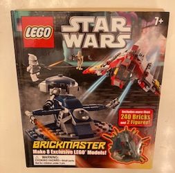 LEGO Star Wars Brickmaster (USED): Build 8 Models, comes w/ over 240 pcs & 2 Minifigures
