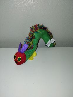 Vintage 1998 Very Hungry Caterpillar by Eric Carle 7" PLUSH Stuffed Animal Toy