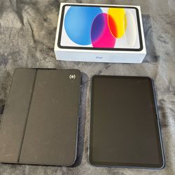 Apple iPad 11th Gen A16 128GB Wi-Fi Blue – Mint Condition – Box + Speck Case + screen protector