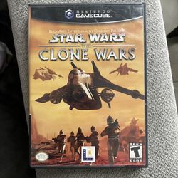 Star Wars: The Clone Wars (Nintendo GameCube, 2002) - No Manual