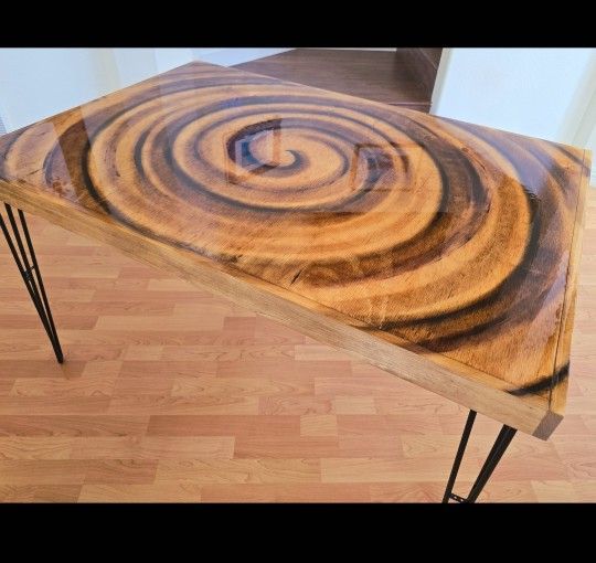 Beautiful Vertigo Swirl Dining Table