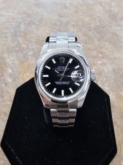 Ladies Stainless Rolex Oyster Perpetual Datejust