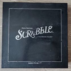 Collecter's Edition Scrabble Game