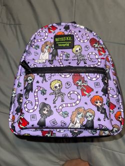 Loungefly Beetlejuice Chibi Characters Mini Backpack