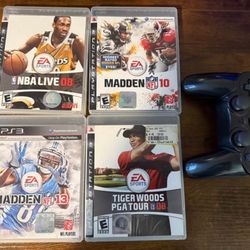 PS3 Games and compatible controller