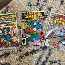 Captain America Comics 3 Issues #193 310 373. Bronze & Copper Age. All Keys.