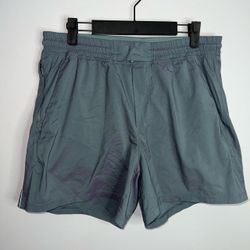 Lululemon Pace Breaker Shorts 5 Inch Linerless Mens Large Iridescent LM7BH7S