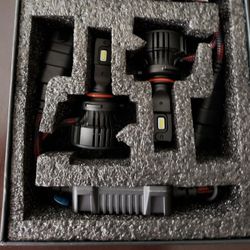 H13 LED Bulb, 6000K White, H13 9008 All-in-One Conversion Kit, IP65 Waterproof, Plug-and-Play, Halogen Replacement Bulbs