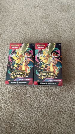 Pokémon ascended hero bundle lot