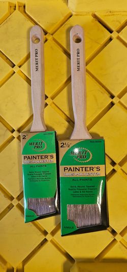 Merit Pro Paint Brush Pair 