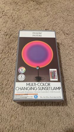Room 2 Room Multi-Color Changing Sunset Lamp