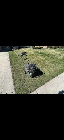 Aeration and seeding service