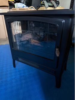 Bayside Furnishings - Infrared Electric Fireplace stove heater