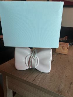 Pink Bow lamp