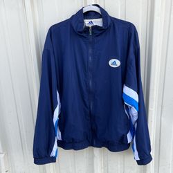 Vintage Adidas Windbreaker Size Large 