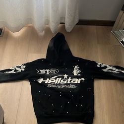 Hellstar Hoodie Black Small