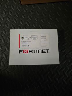 Fortinet Fortigate-60E Network Security Firewall FG-60E w/Adapter