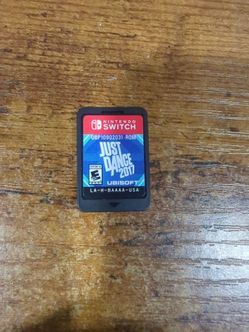 Just Dance 2017 Nintendo Switch Cartridge