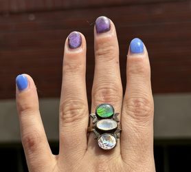 Moon Stone Ring 