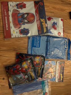 Spiderman decorations