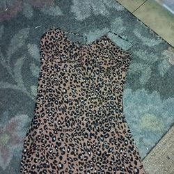  Cheetah Print Night Gown