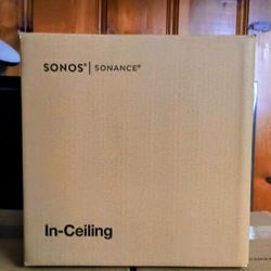 Sonos In Ceiling Speakers 1 Pair Of 6.5" Brand New Sealed