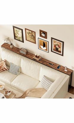 102.4 “ sofa table with power outlets