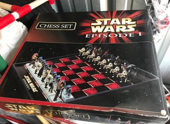 Vintage Star Wars Episode I Chess Set