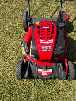 Profesional Troy bilt tb360 rear wheel drive lawnmower