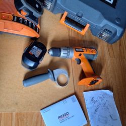 Ridgid 14.4v drill Driver Kit

