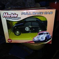 Herbie Fully Liafed Pull Back Car 