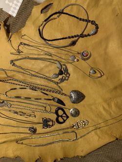 Large lot of necklaces