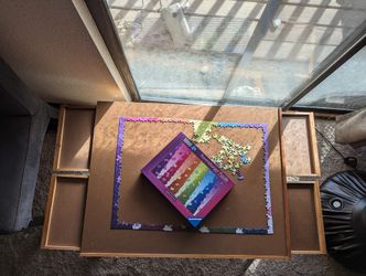 Foldable 2000 Piece Puzzle Table