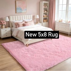 New pink rug