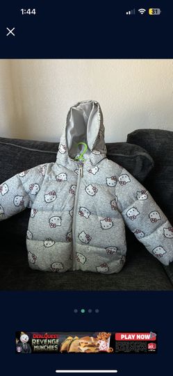 Hello kitty puffer jacket
