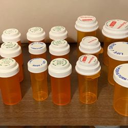 Craft Storage Empty Medicine Bottles