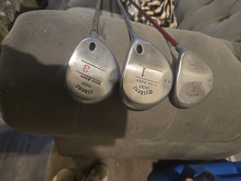 TRIDENT GOLF  - THREE CLUBS SET (DRIVER #1, FAIRWAY WOOD #3#7)