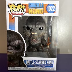 Funko Pop Movies Battle-scarred Kong #1022(Godzilla vs Kong)